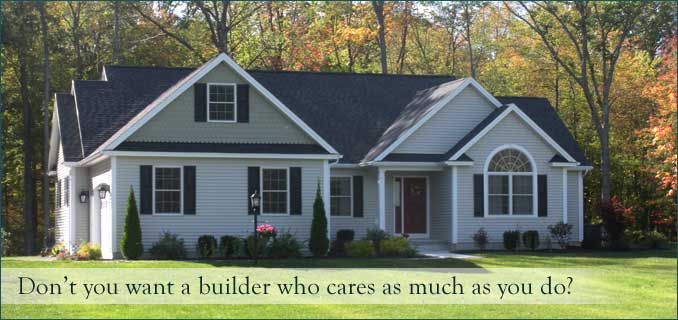 A builder who cares as much as you do, MJ Biernacki Builders.